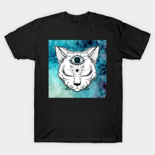 The third eye of the cat T-Shirt